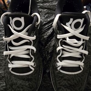 Nike KD 15 Black and White Sneakers